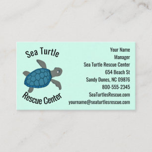 Sea Turtles Design Business Card