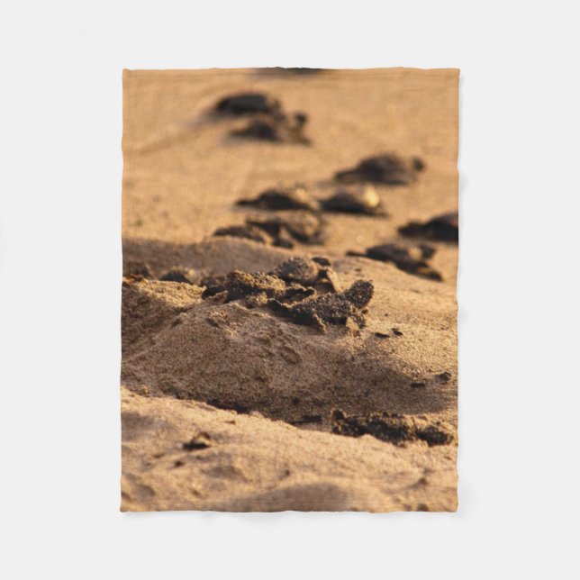 Sea Turtles Fleece Blanket (Front)