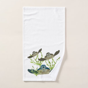 Sea Turtles Hand Towels