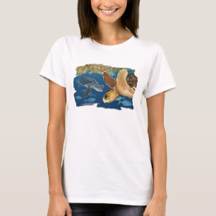 Sea Turtles in Habitat T-shirt