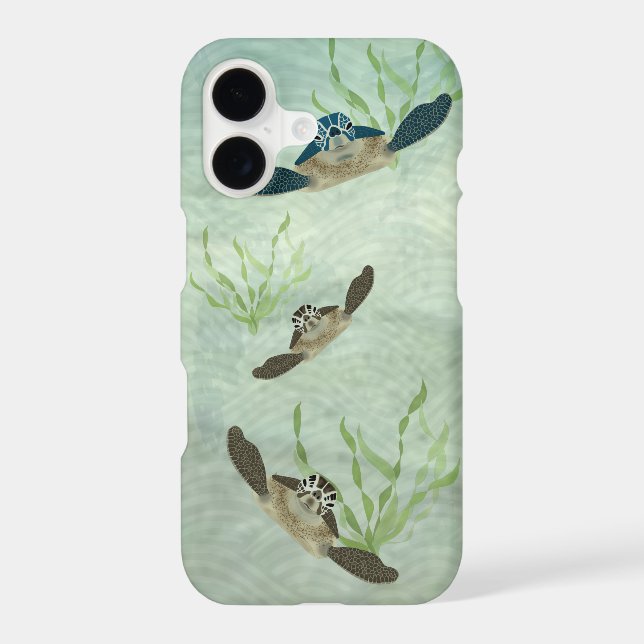 Sea Turtles iPhone X Case (Back)