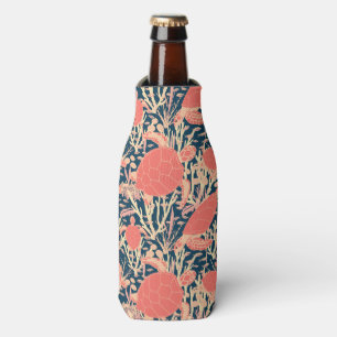 Sea Turtles Pattern Bottle Cooler