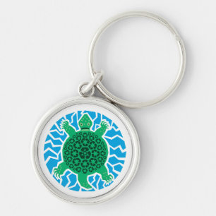 Sea Turtles, Recycling Keychain