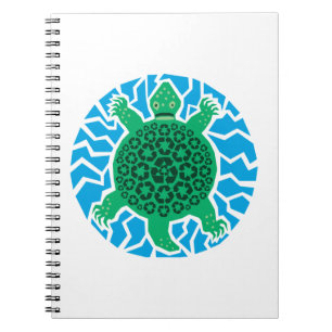 Sea Turtles, Recycling Notebook