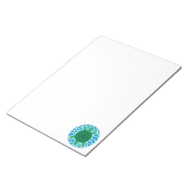 Sea Turtles, Recycling Notepad (Angled)