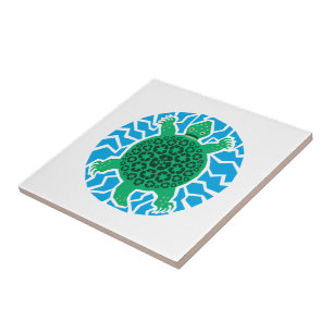 Sea Turtles, Recycling Tile