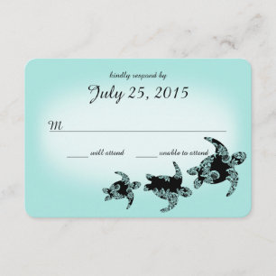 Sea Turtles Response Card