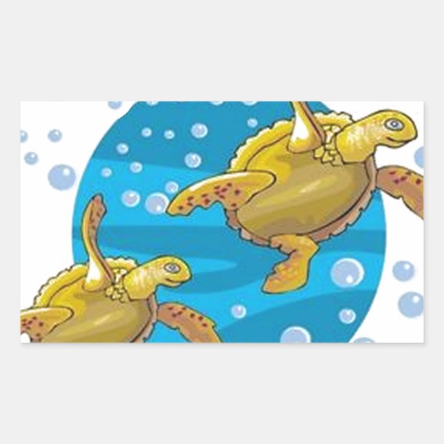 Sea Turtles Sticker (Front)