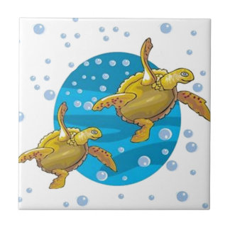 Sea Turtles Tile