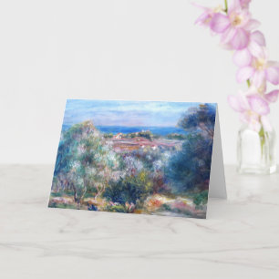 Sea view by Auguste Renoir Card