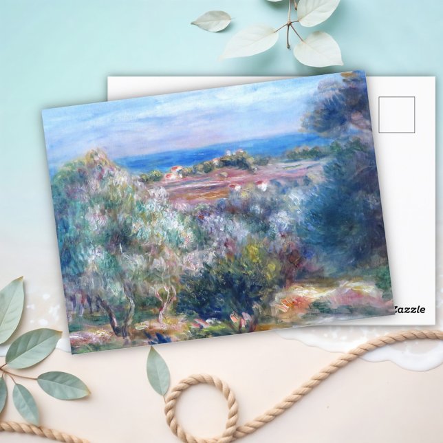 Sea view by Auguste Renoir Postcard (Creator Uploaded)