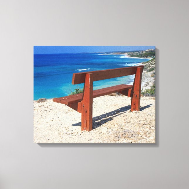 Sea View Canvas Print (Front)