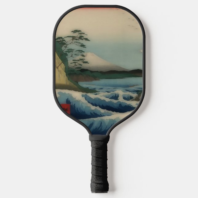 Sea view from Satta Point  Pickleball Paddle (Front)