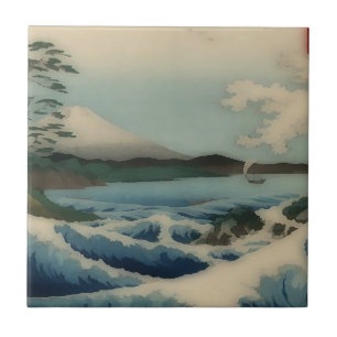 Sea view from Satta Point Tile