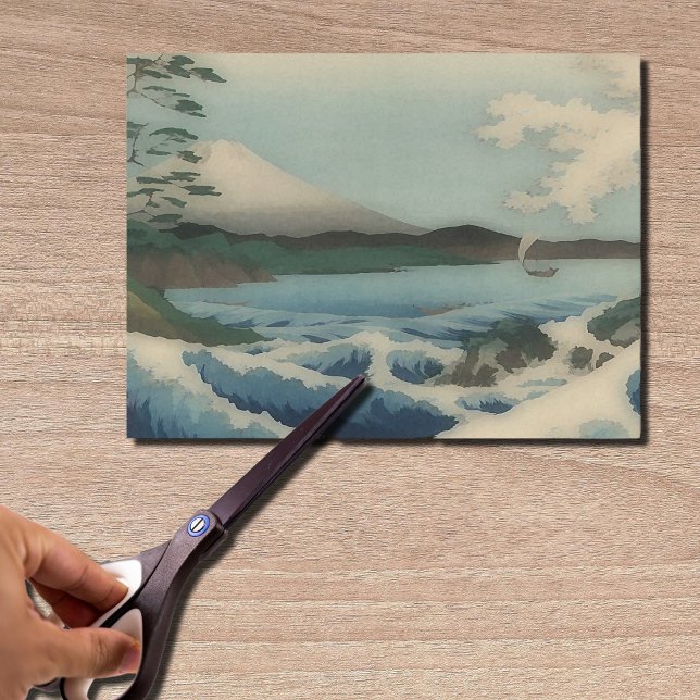 Sea view from Satta Point  Tissue Paper (Creator Uploaded)