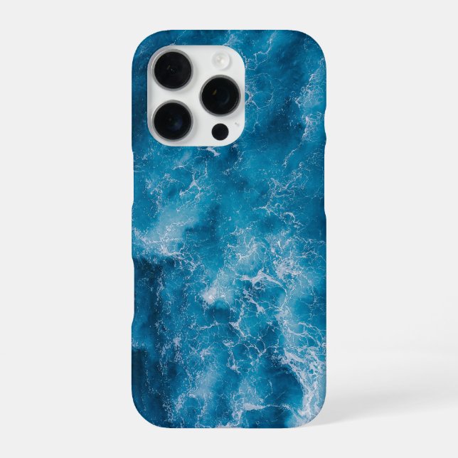 Sea view Green iPhone Case (Back)