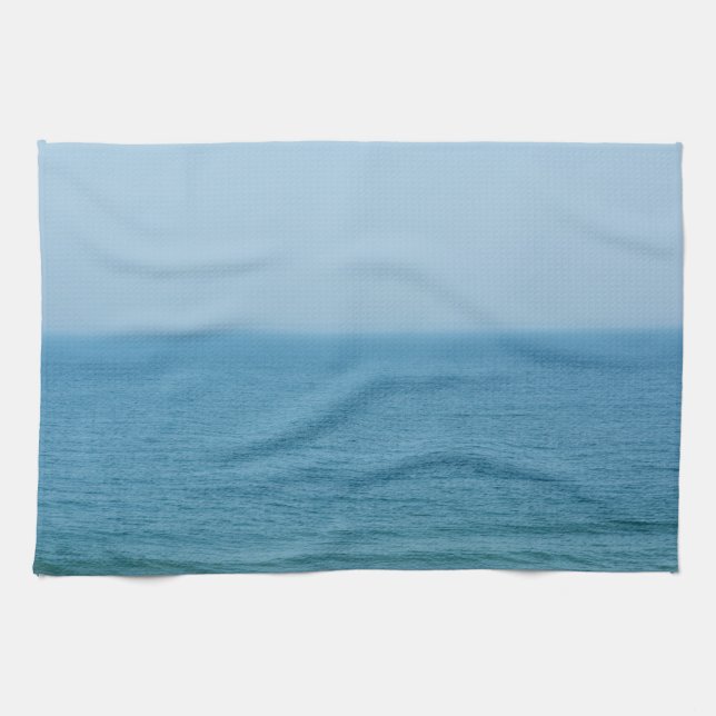 Sea view kitchen towel (Horizontal)