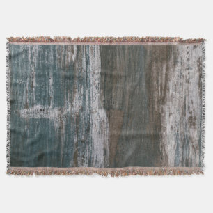 Sea Wall II Throw Blanket