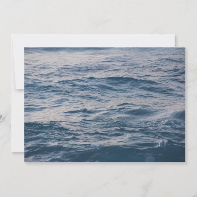 Sea water closeup announcement (Front)