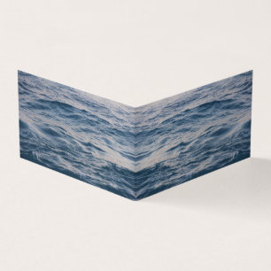 Sea water closeup business card