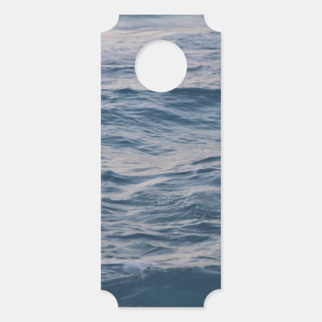 Sea water closeup  door hanger (Front)