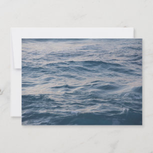 Sea water closeup invitation