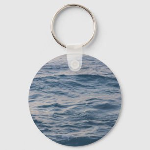 Sea water closeup  keychain