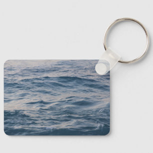 Sea water closeup  keychain