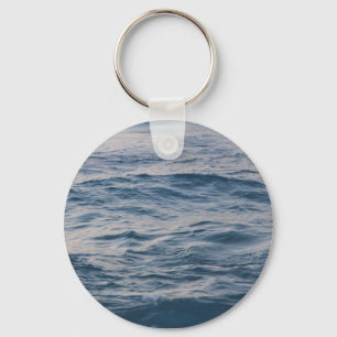 Sea water closeup keychain