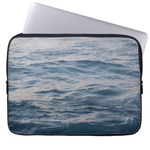 Sea water closeup laptop sleeve
