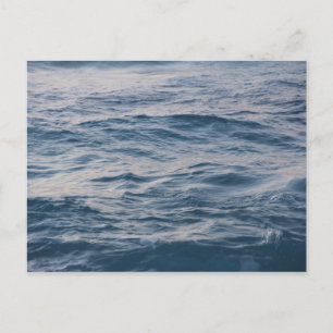 Sea water closeup   postcard