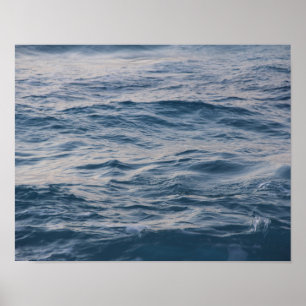 Sea water closeup  poster