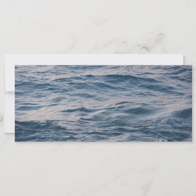 Sea water closeup   save the date (Front)