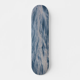 Sea water closeup skateboard