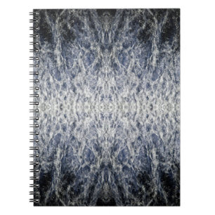 Sea water pattern notebook