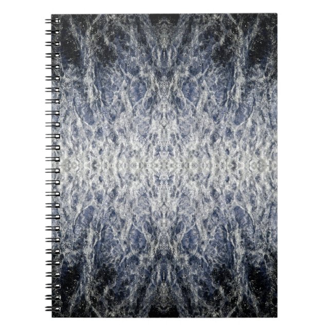 Sea water pattern notebook (Front)
