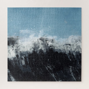 Sea wave: hand-painted design jigsaw puzzle
