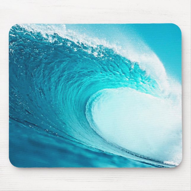 Sea Wave Mouse Pad (Front)