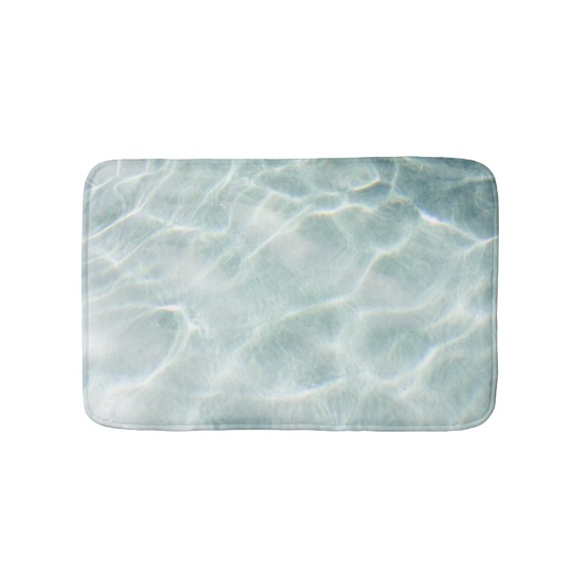 Sea Waves Bath Mat (Front)