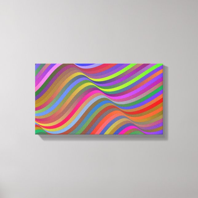 sea waves canvas print (Front)