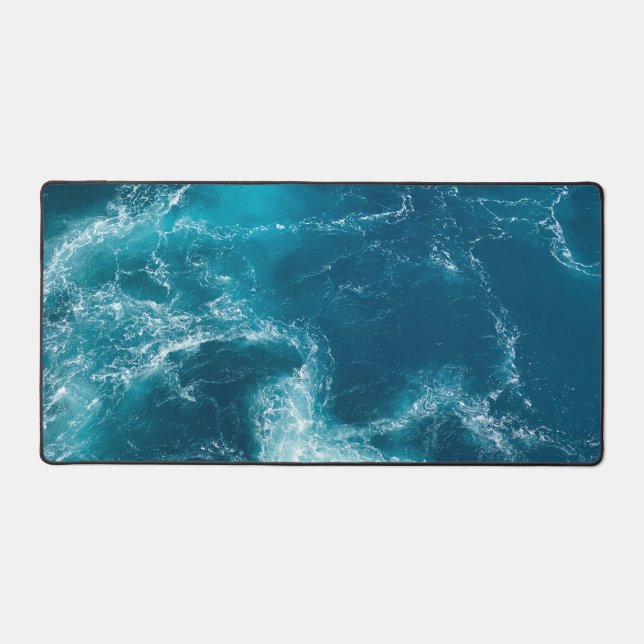 Sea waves desk mat (Front)