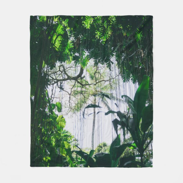 Sea Waves Fleece Blanket (Front)