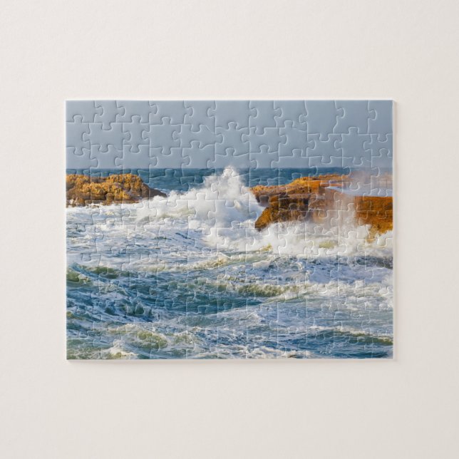Sea waves jigsaw puzzle (Horizontal)