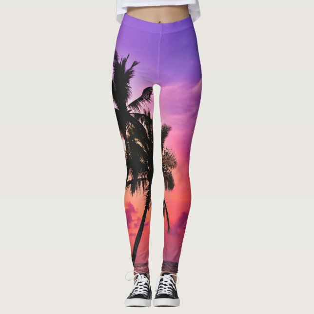 Sea Waves Leggings (Front)