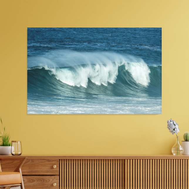  Sea with Wave Whisper Canvas Print (Insitu(LivingRoom))