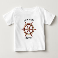 "SEA WOLF" ,steering wheel, personalized