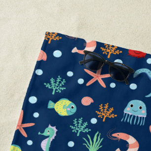 Sea World Beach Towel