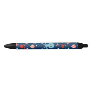 Sea World Black Ink Pen