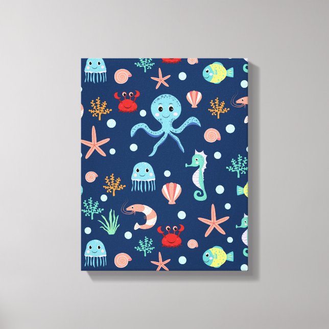 Sea World Canvas Print (Front)