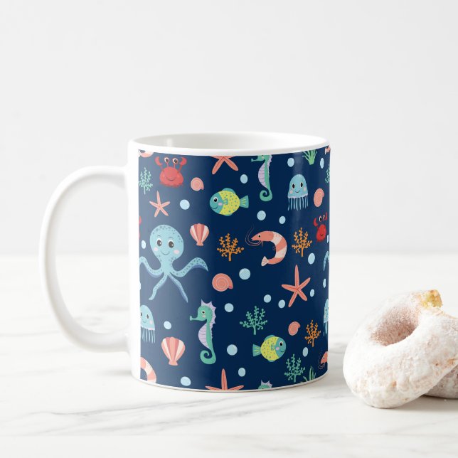 Sea World Coffee Mug (With Donut)